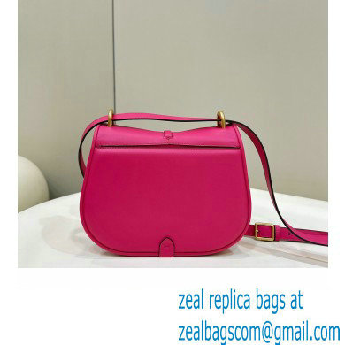 Fendi C Com Medium bag in smooth and full-grain leather Fuchsia 2023 - Click Image to Close